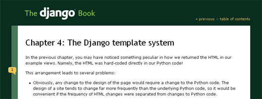 The django Book